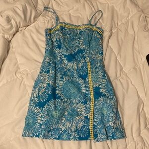 Lilly pulitzer romper dress spring summer easter 0 xs